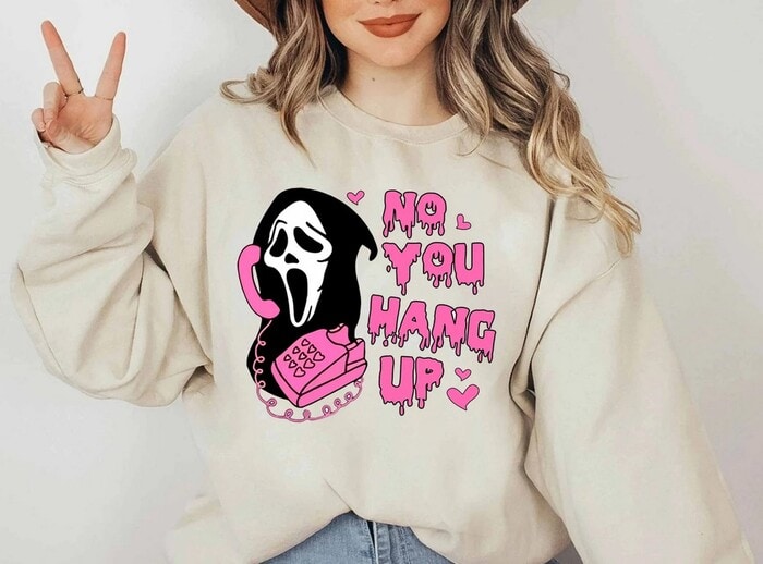 Best Halloween Sweaters - Grim Reaper Hang Up