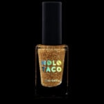 Fall Nail Colors 2022 - Gold Flake Taco