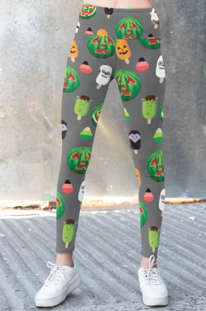 Halloween Leggings Ideas - Halloween summer watermelon