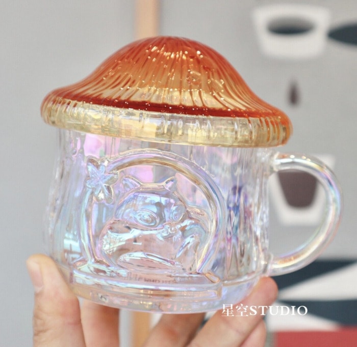 Starbucks Has A New Glass Mug That Is Shaped Like an Acorn To