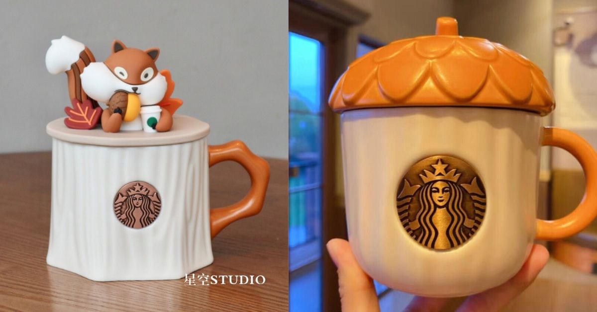 We're Nuts About These Starbucks Squirrel Mugs for Fall - Let's