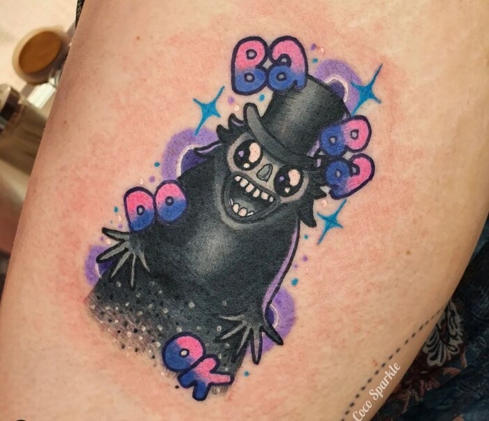 Halloween Tattoos - Babadook Tattoo