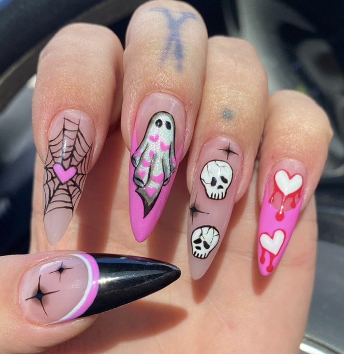 62 Cool Halloween Nails Art Design Ideas for 2022  Glamour