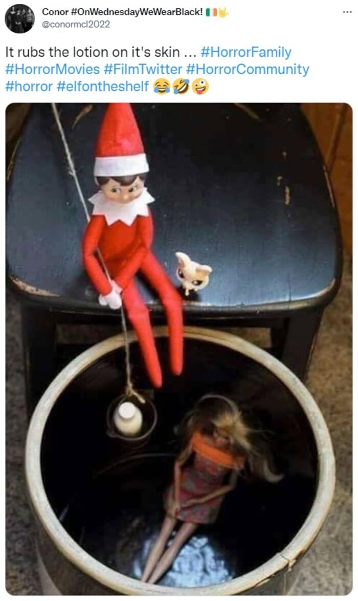 Bad Elf on the Shelf - Silence of the Lambs