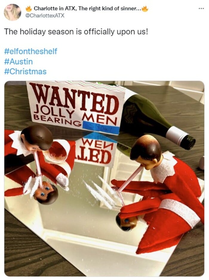 Bad Elf on the Shelf - Let It Snow