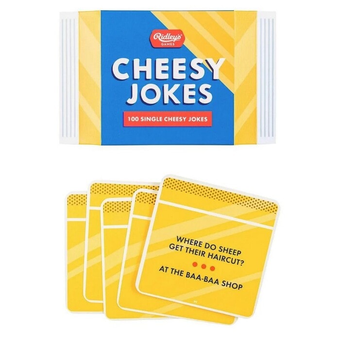 Stocking Stuffer Ideas For Men - Cheesy Jokes