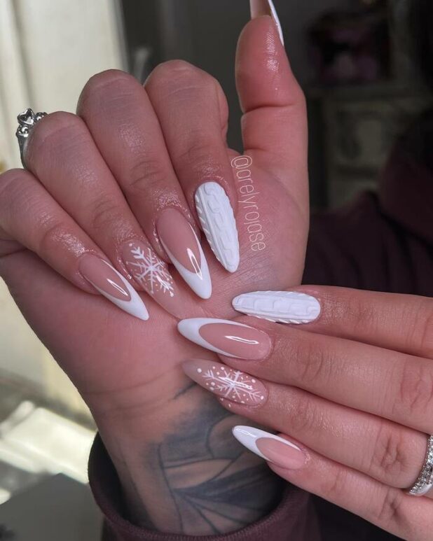 22 Winter Nail Designs Perfect for Snowy Days Let's Eat Cake