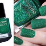 New Year's Nail Colors - Cirque Colors Holographic Jelly Nail Polish in Emerald