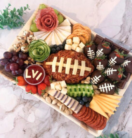 17 Super Bowl Charcuterie Board Ideas For Game Day - Let's Eat Cake