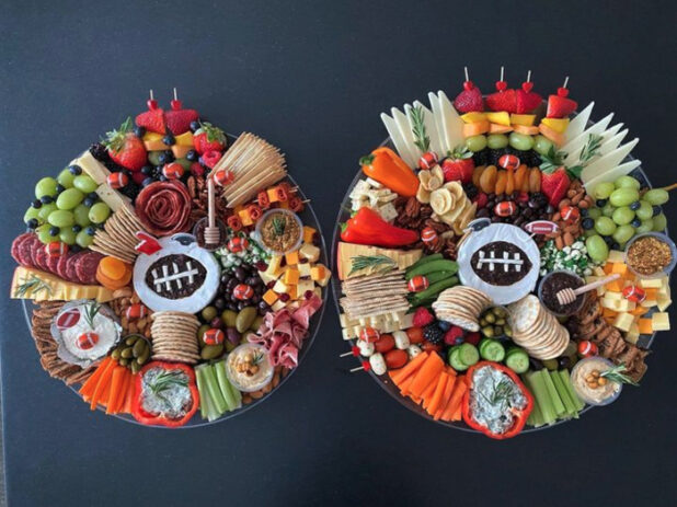 17 Super Bowl Charcuterie Board Ideas For Game Day - Let's Eat Cake