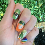 St Patricks Day Nail Designs - leprechaun nails