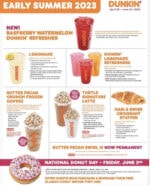 Here's What Coming To Dunkin's Menu Early This Summer (2023) - Let's ...