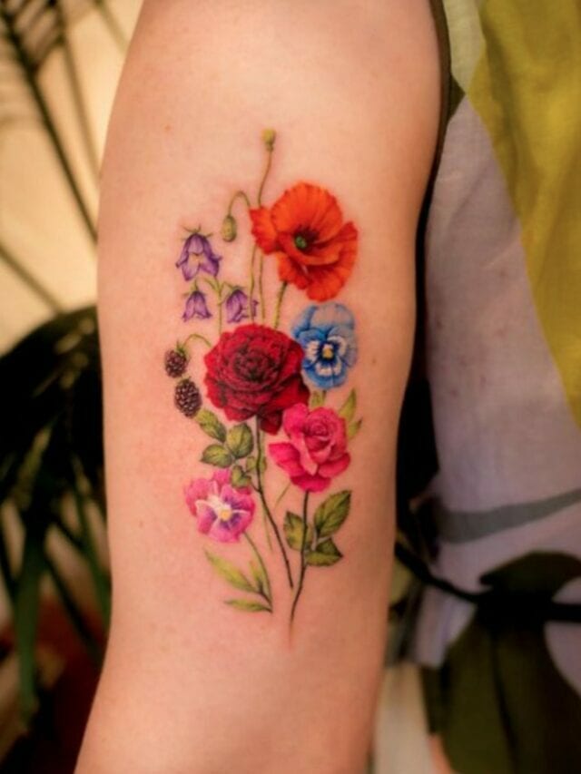 Flower Tattoos That Will Live Forever, Unlike Your House Plants