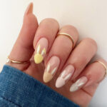 Easter Nail Design Ideas - Bunny French Tips