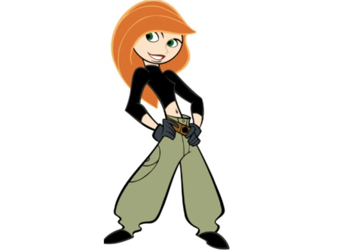 Female characters in cartoons- Kim Possible