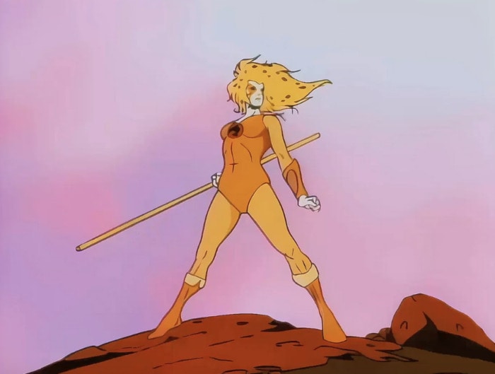 Female characters in cartoons- Cheetara