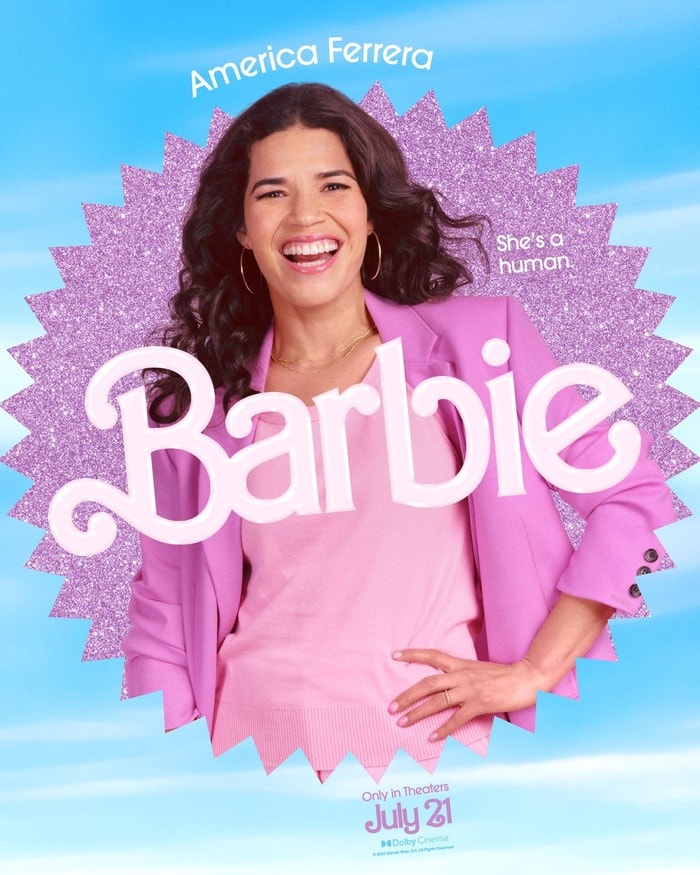 Barbie Movie Posters Characters - America Ferrera Human