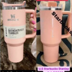 Stanley x Starbucks Stanley Cup Peach Pink 40oz - NEW! TARGET EXCLUSIVE