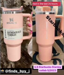 The Starbucks Stanley Tumblers Arrive In The U.S. | How To Get One ...