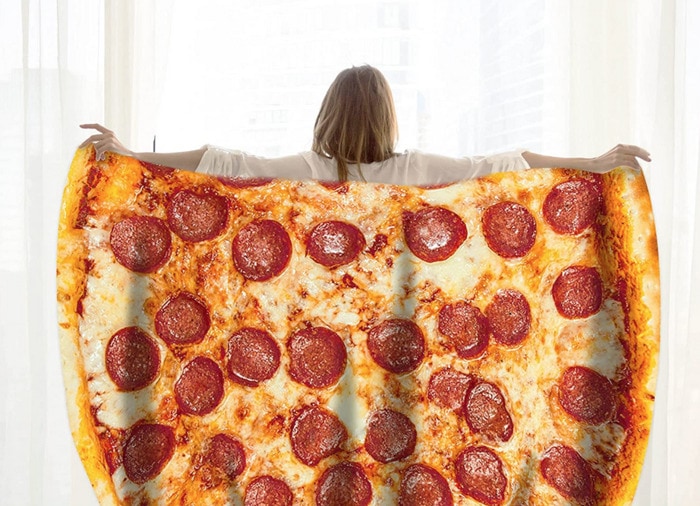 amazon mother's day gifts - pizza blanket