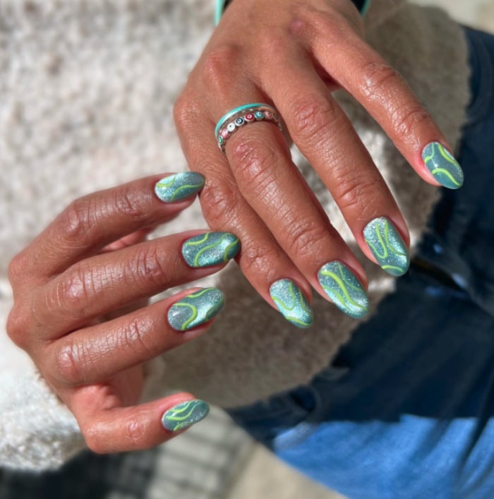 Summer Nail Trends 2023 - velvet