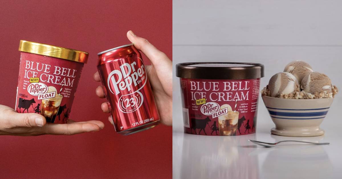 I Tried The New Blue Bell Dr Pepper Float Ice Cream, And Here's What I ...