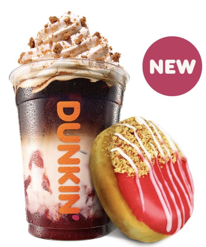 How to Order a Copycat of Dunkin UK's Strawberry Cheesecake Iced Latte ...