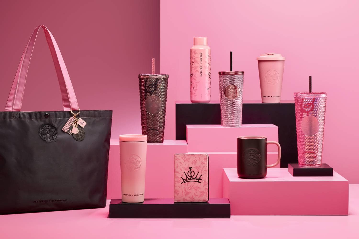 Here's The Starbucks x BLACKPINK Merch Collection Details - Let's ...