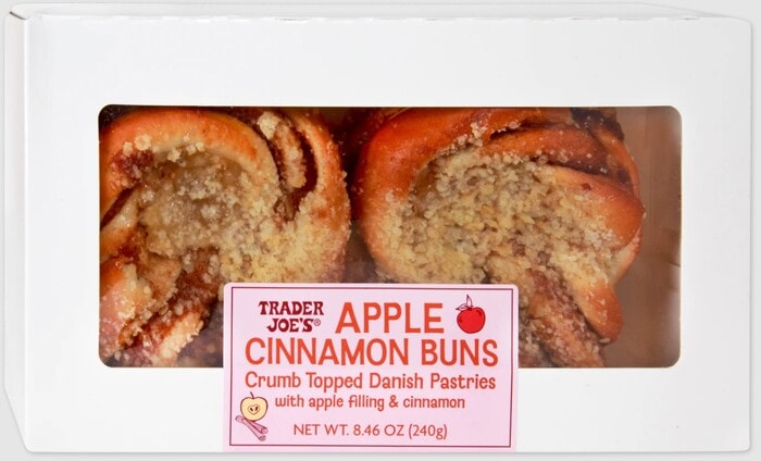 Trader Joes Fall Products 2023 - Apple Cinnamon Buns