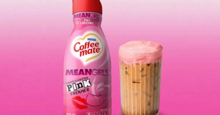 Coffee Mate Announces A Pink Mean Girls Inspired Creamer What It Tastes Like Let S Eat Cake