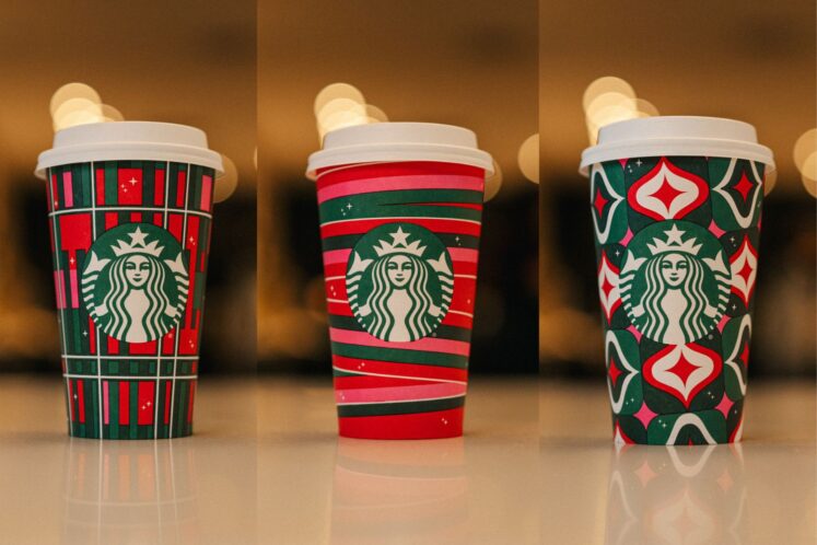 Glossy Red Starbucks Stanley collaboration cup coming this holiday