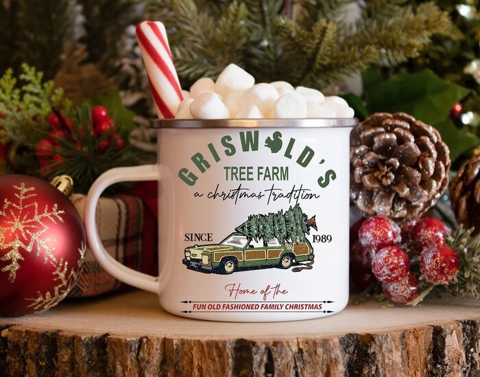 Taylor Swift Christmas Tree Farm Mug