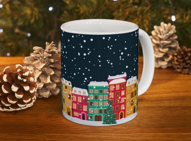 25 Best Christmas Mugs To Get You In The Holiday Spirit - Let's Eat Cake