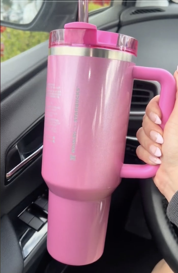 New Starbucks X Stanley Pink Cup Is An Instant Hit At Target