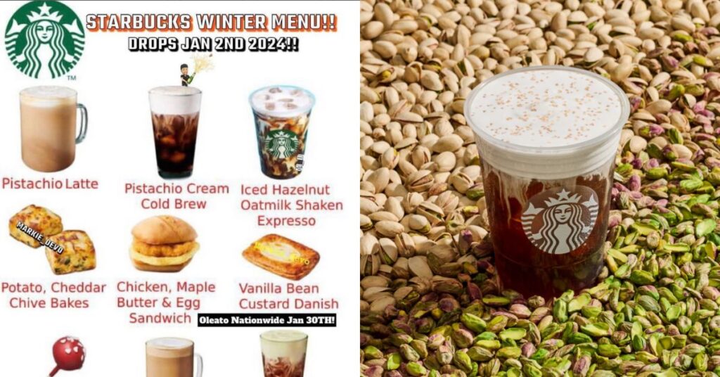 Your First Look at Starbucks Rumored Winter Menu for 2024 Let's Eat Cake