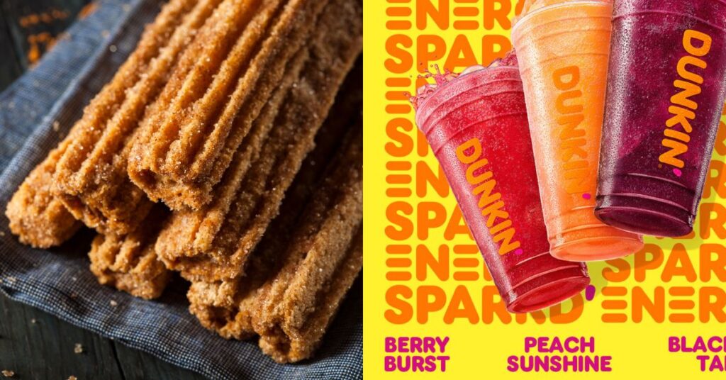 Dunkin's Spring Menu Has Arrived with a Churro Latte Let's Eat Cake