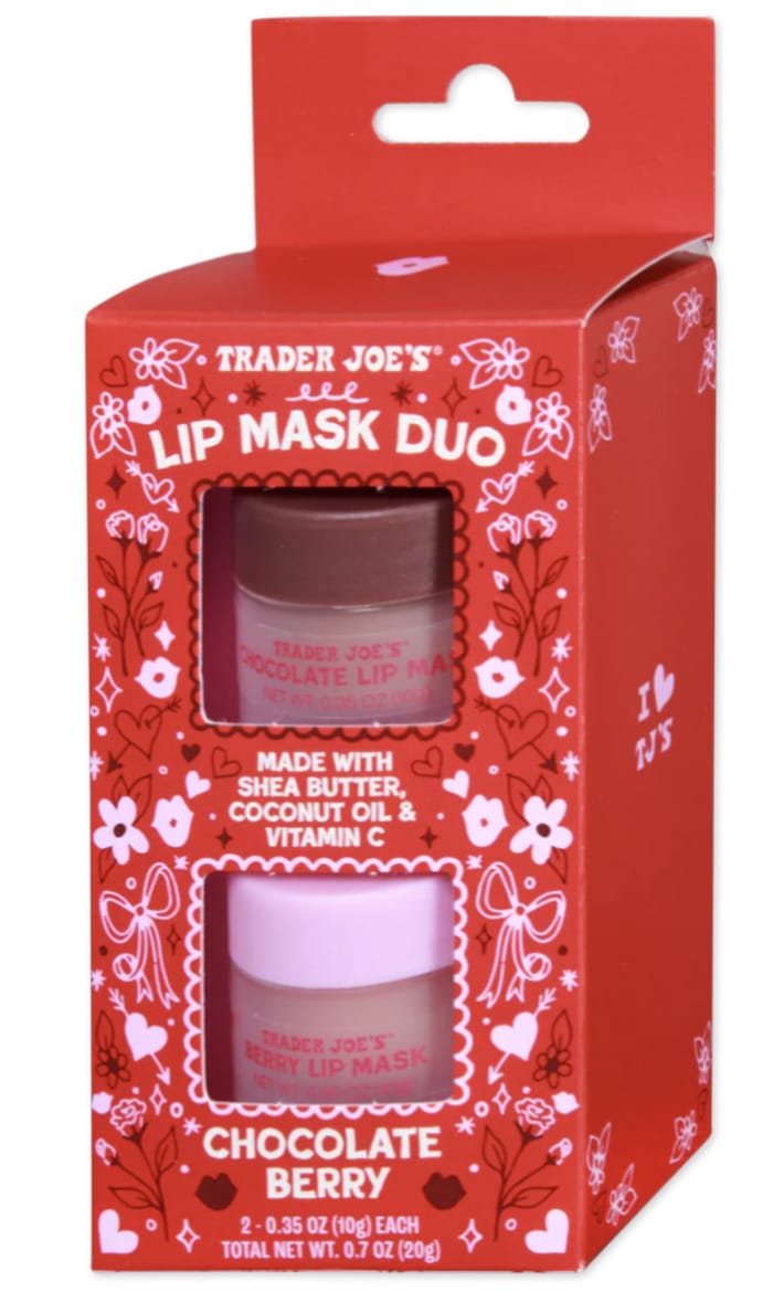 Trader Joes Valentine's Products 2024 - Lip Mask Duo
