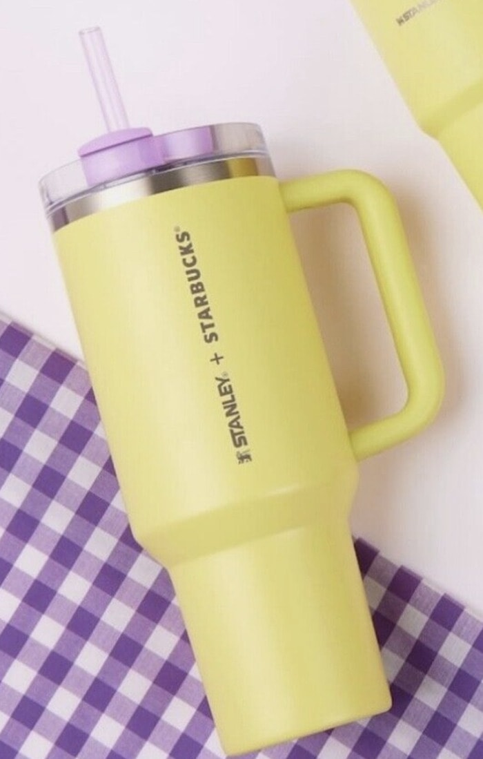 Here's Where to Get the New Yellow and Purple Starbucks Stanley Cup