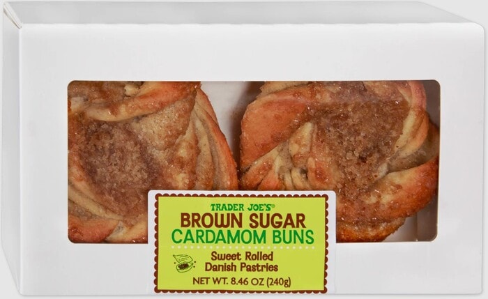 Trader Joe's New Products February 2024 - Brown Sugar Cardamom Buns