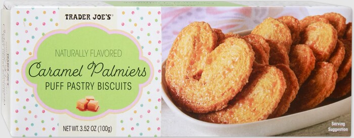 Trader Joe's New Products February 2024 - Caramel Palmiers